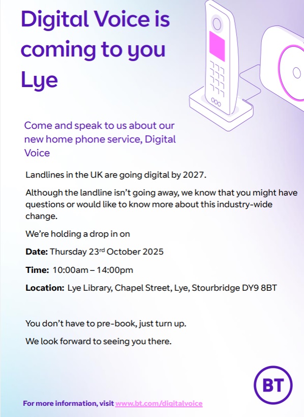 Lye Library - Digital Voice Drop In Advice Session